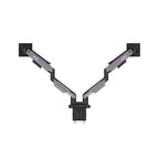 MSI RGB Dual Monitor Economical Spring-Assisted Monitor Arm - 17" - 35"(MSI-MPG-MT201DRG) - 2