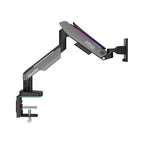MSI RGB Dual Monitor Economical Spring-Assisted Monitor Arm - 17" - 49"(MSI-MPG-MT201RG) - 2