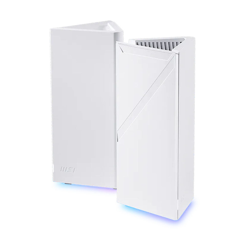 MSI Roamii BE Pro WIFI 7 Mesh Router System - 2 Pack(MRBE110) - 1