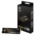 MSI SPATIUM M480 PRO PCIe 4.0 NVMe M.2 1TB SSD( SPATIUM M480 PRO 1TB) - 4