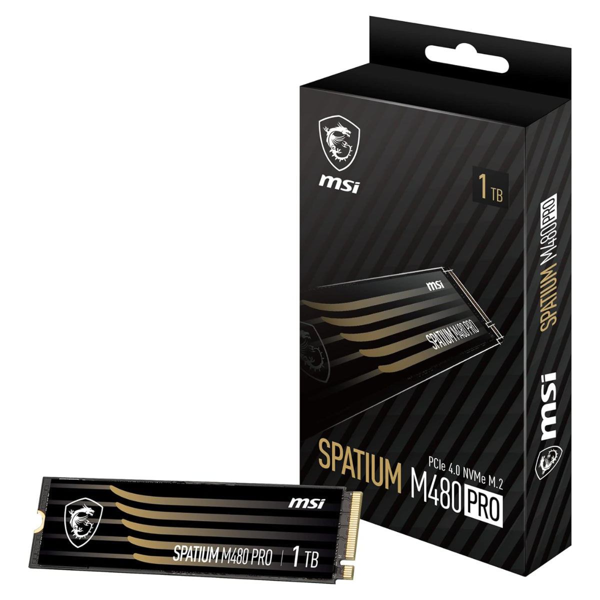 MSI SPATIUM M480 PRO PCIe 4.0 NVMe M.2 1TB SSD( SPATIUM M480 PRO 1TB) - 4