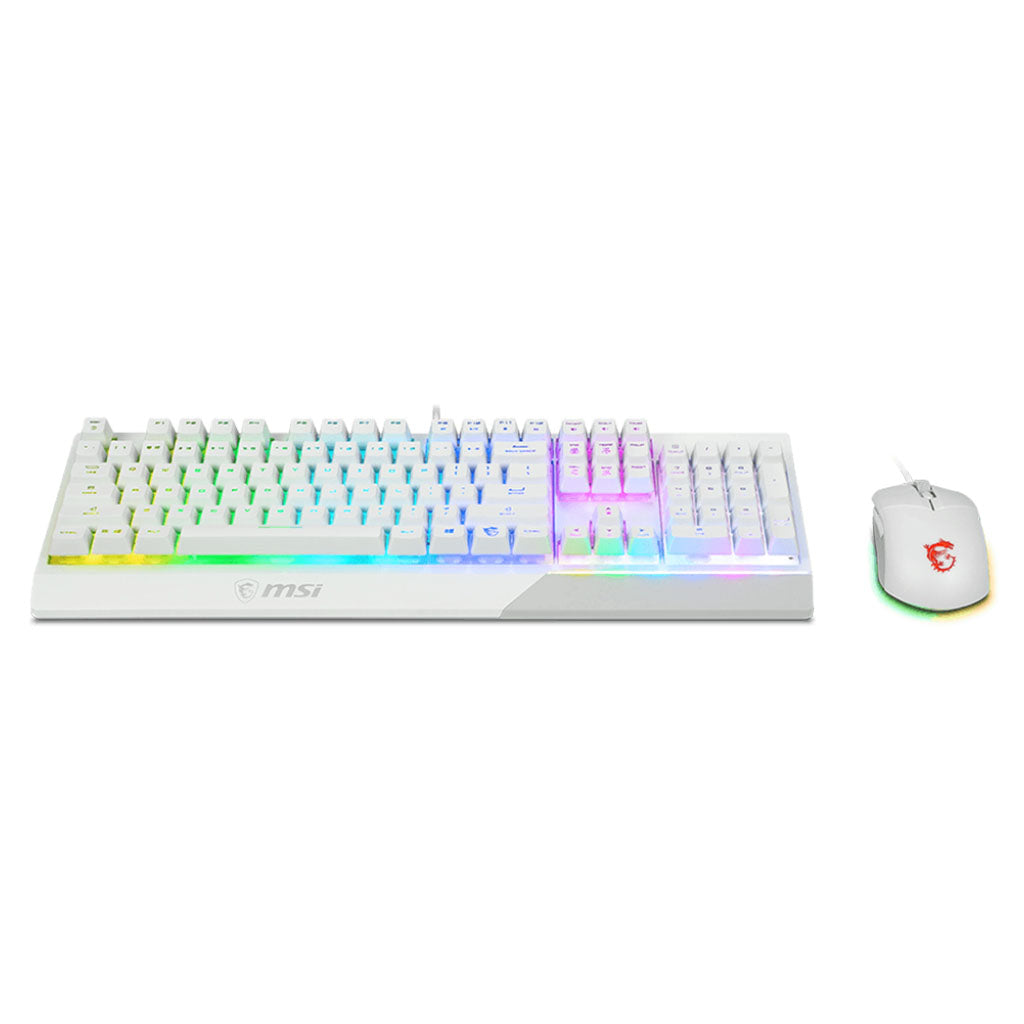 MSI Vigor GK30 RGB Wired Gaming Keyboard & Mouse Combo(VIGOR GK30 COMBO WHITE US) - 3