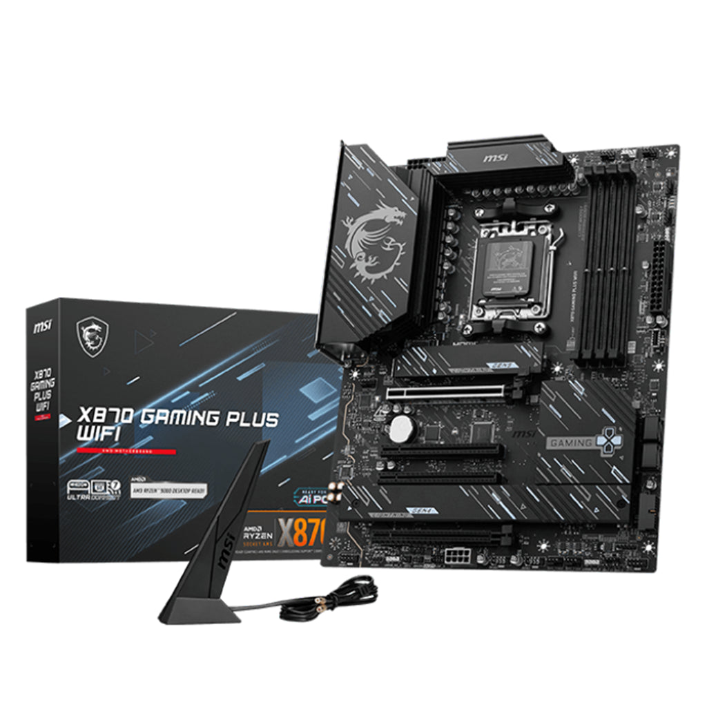 MSI X870 GAMING PLUS WIFI AM5 ATX Motherboard(X870 GAMING PLUS WIFI) - 1