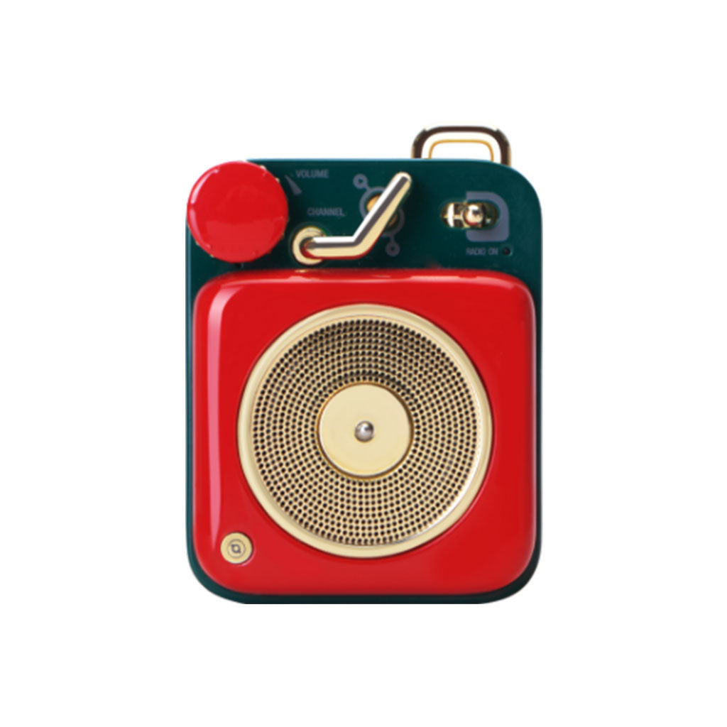 MUZEN Button Mini Bluetooth Speaker - Red(MW-P1I Red) - 1