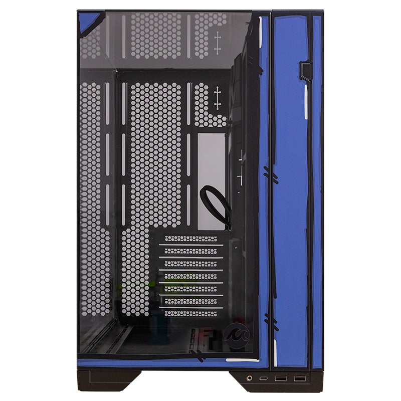 Mwave Celshade Series Tempered Glass E-ATX Case - Blue(CELSHADE-BLUE) - 3