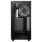 Mwave STR Delta Series CRIMSON - Tempered Glass ARGB Mid Tower Case(DELTA-CRIMSON) - 8