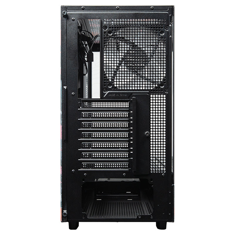 Mwave STR Delta Series CRIMSON - Tempered Glass ARGB Mid Tower Case(DELTA-CRIMSON) - 8