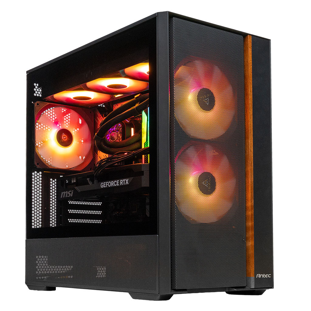 MWAVE X ANTEC PRM FLUX R Gaming PC - Intel Ultra 7 265KF & MSI GeForce RTX 5070 Ti(MWAVE-ANTEC-FLUXR-R2G) - 1