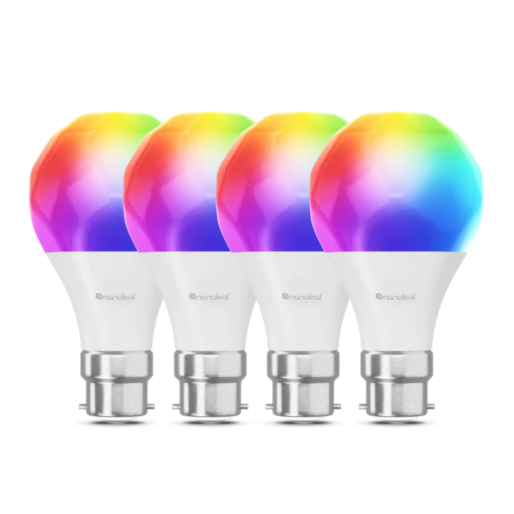 Nanoleaf Essentials Smart Bulb B22 - 4 Pack(N7501B02-4A60B) - 1