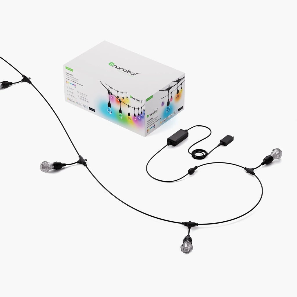 Nanoleaf Matter Smart Multicolor Outdoor String Lights Starter Kit - 30m(NF084K05-40SLO) - 1