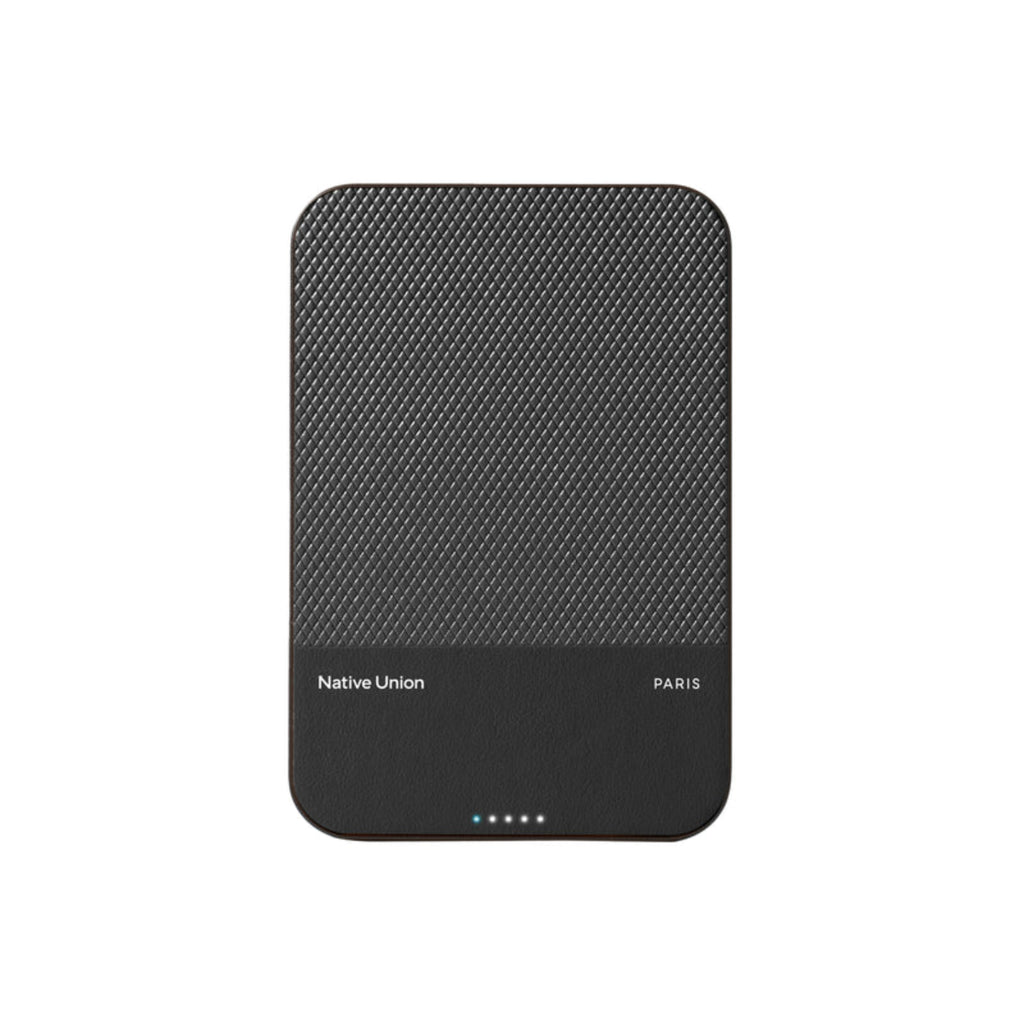 Native Union (Re)Classic 5000mAh Qi2 Power Bank - Black(PB-5KMS-BLK-Q2) - 1