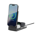 Native Union Rise 3-in-1 Qi2 Magnetic Foldable Wireless Charger - Black(RS-3IN1-BLK) - 3