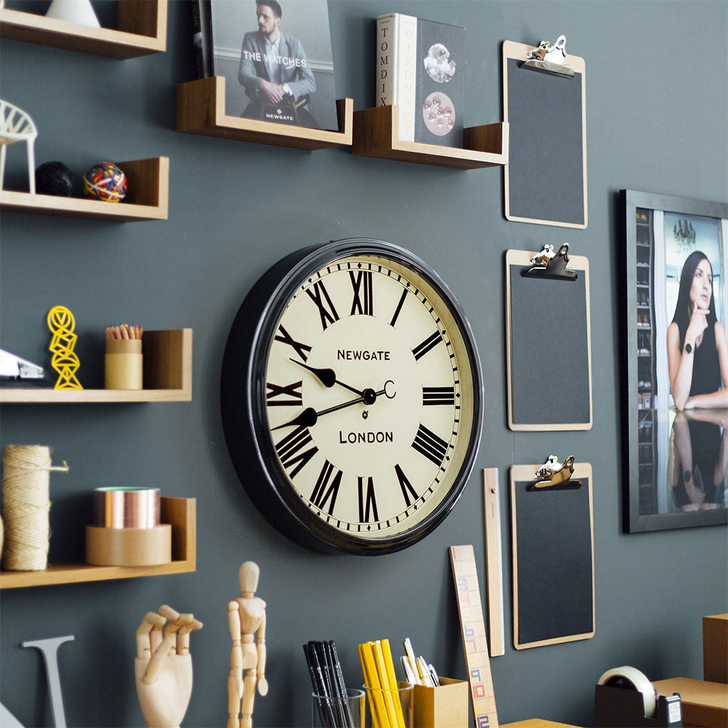 Newgate Battersby Clock - Black(NGCLJ71K) - 5