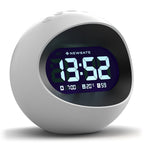 Newgate Centre Of The Earth LCD Alarm Clock - White(NGLCD/COTE2) - 2