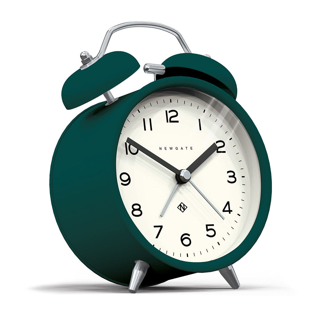Newgate Charlie Bell Echo Alarm Clock - Green(NGCBM134EDG) - 2