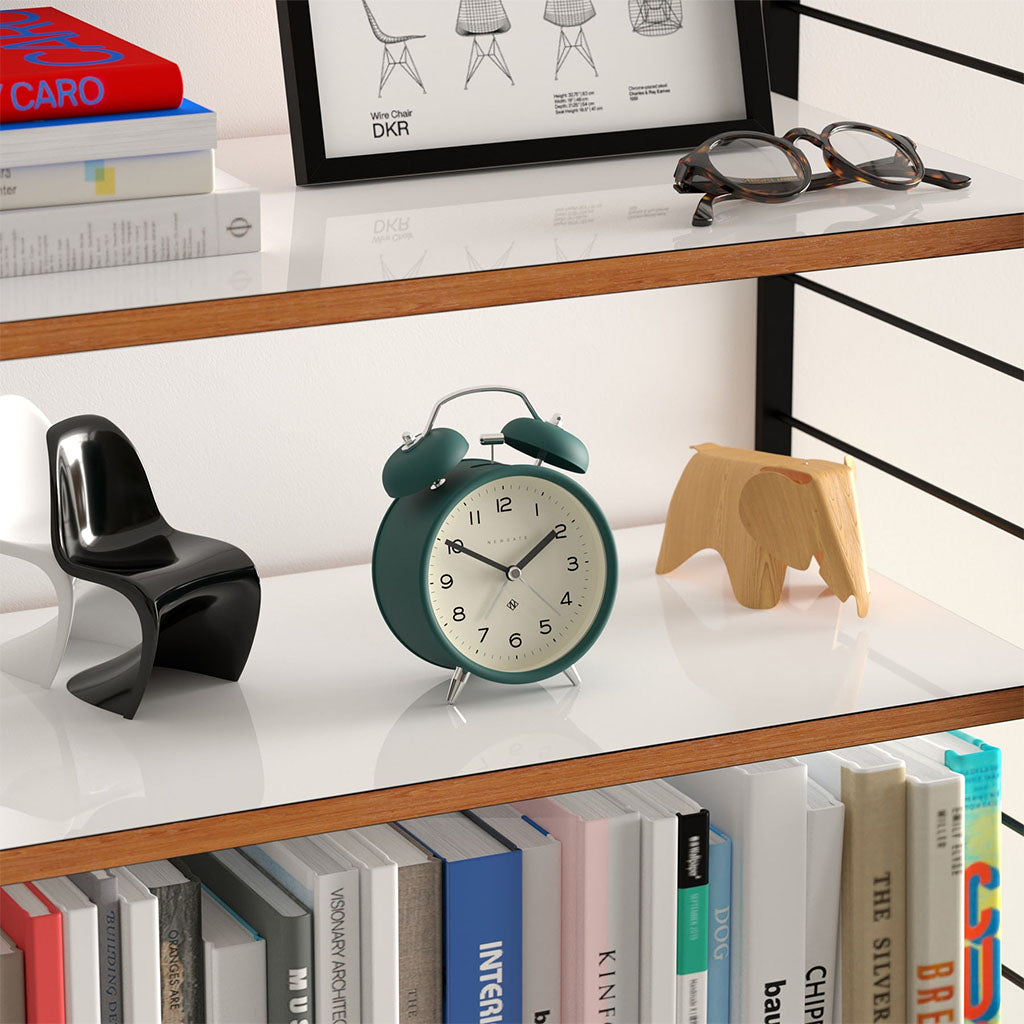 Newgate Charlie Bell Echo Alarm Clock - Green(NGCBM134EDG) - 4