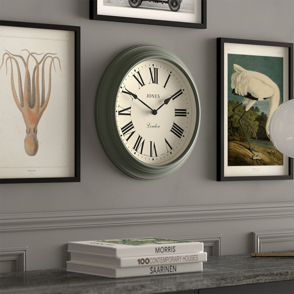 Newgate Jones Supper Club Clock - Moss Green(NGJSUP319ASG) - 4