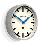 Newgate Luggage Wall Clock - Galvanised Blue Hands(NGLUGG667GALBL) - 2