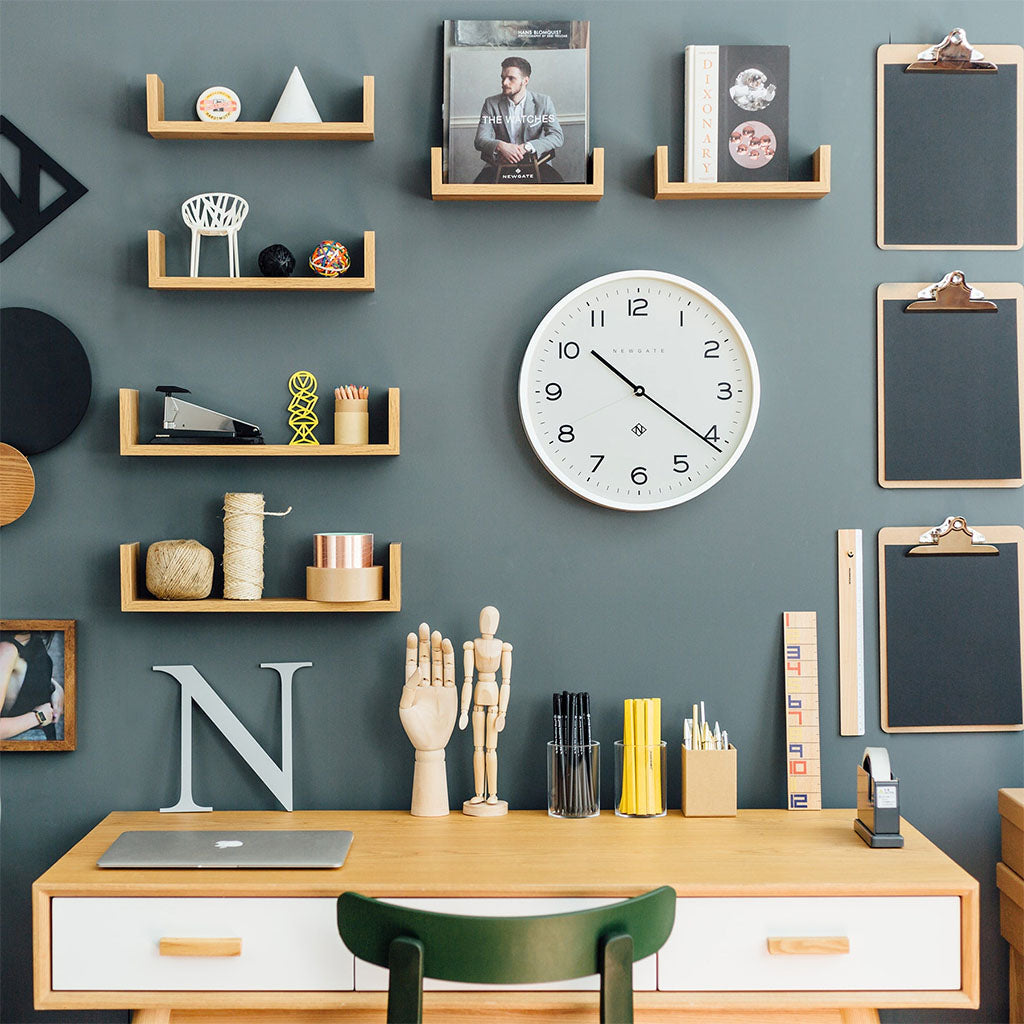 Newgate Number Three Echo Clock - Silicone White(NGNUMTHR129PW) - 4