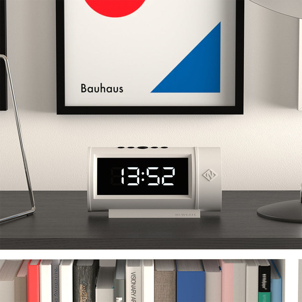 Newgate Pil LED Alarm Clock - White(NGLED/PIL2) - 3