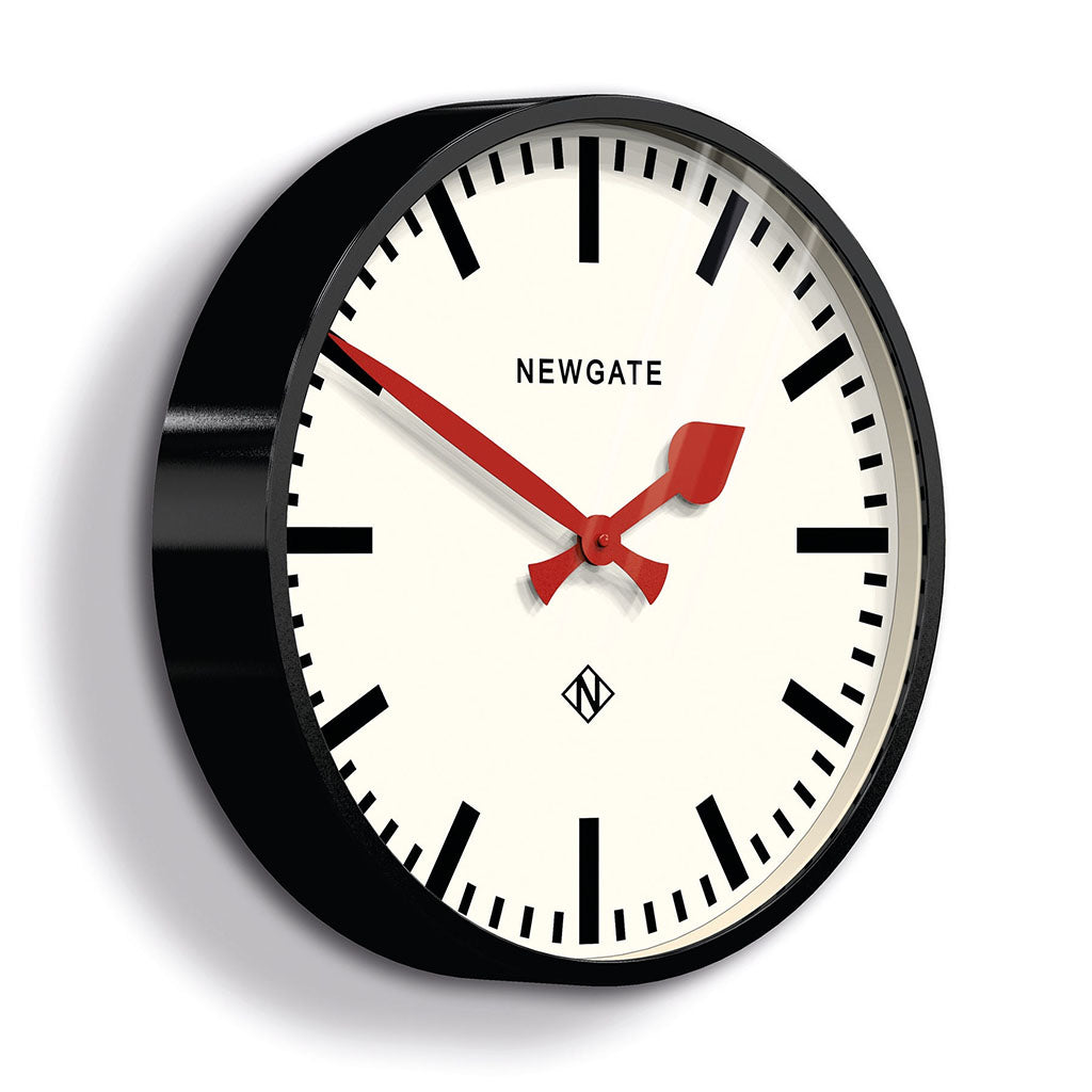 Newgate Putney Clock - Black(NGPUT390K) - 2