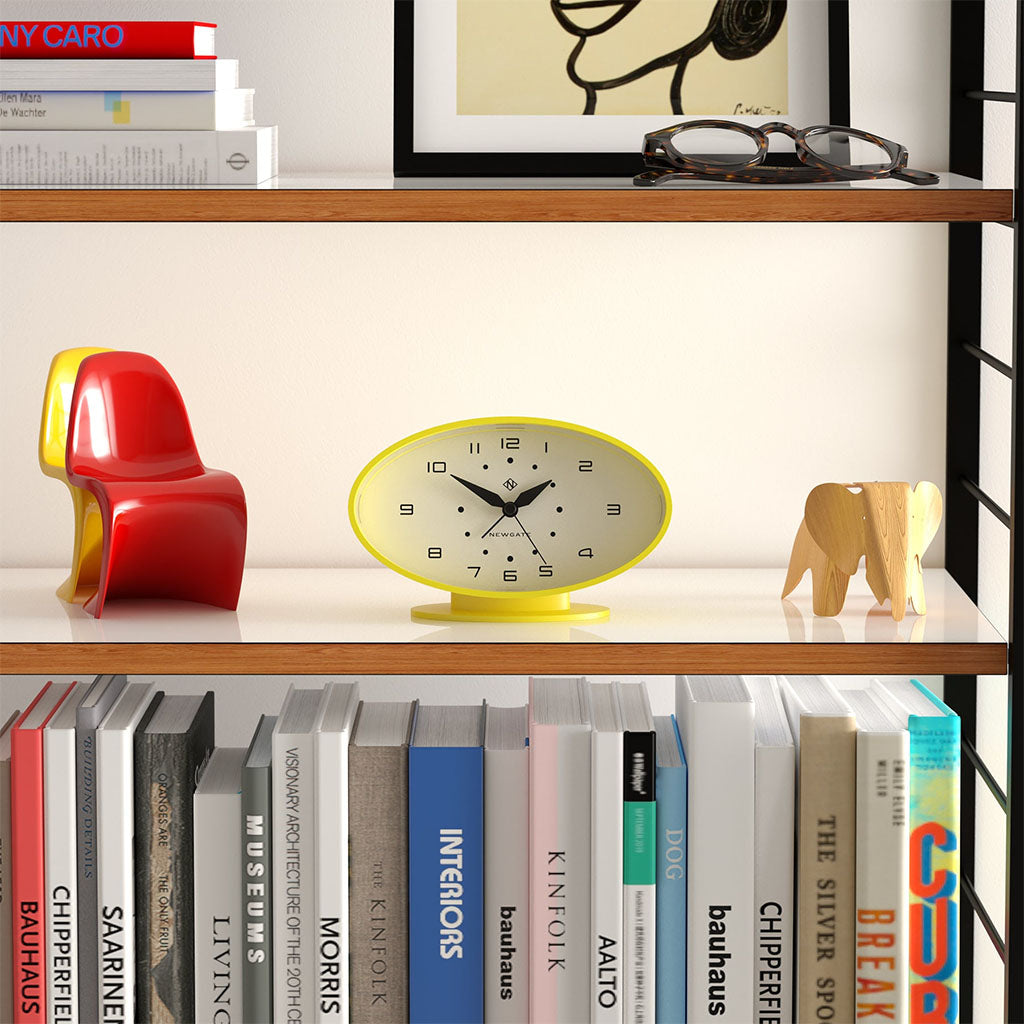 Newgate Ronnie Alarm Clock - Yellow(NGALM/RON34Y) - 4