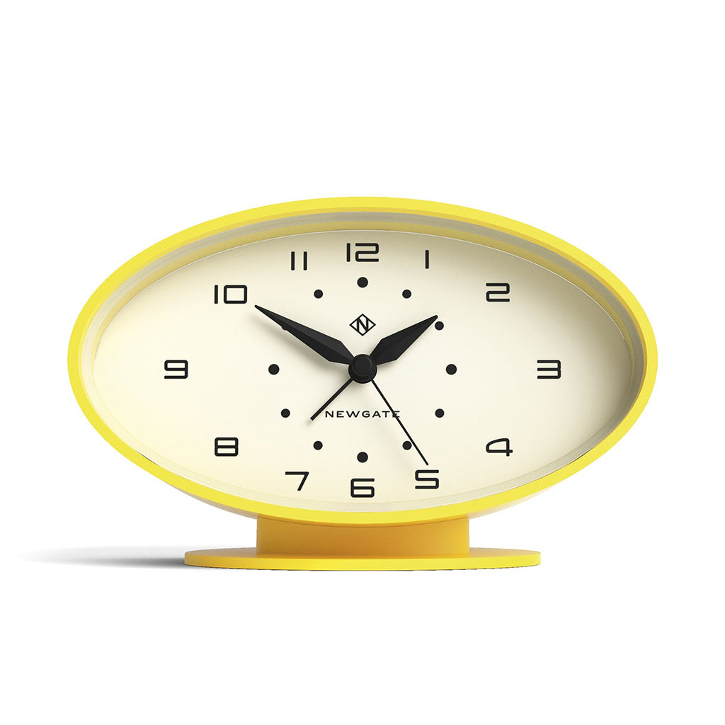Newgate Ronnie Alarm Clock - Yellow(NGALM/RON34Y) - 3