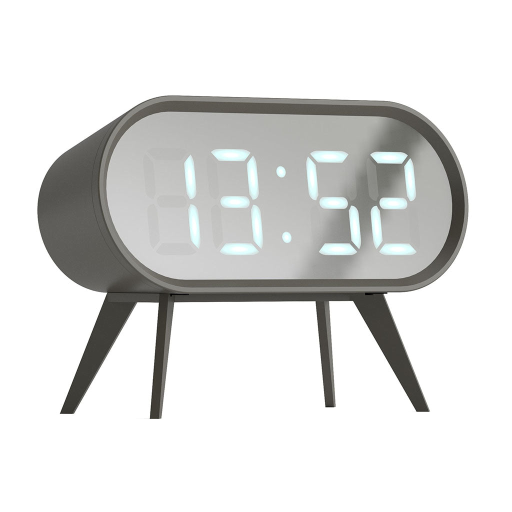 Newgate Space Hotel Cyborg LED Alarm Clock - Grey(NGSH-CYBO-S1-GY) - 3