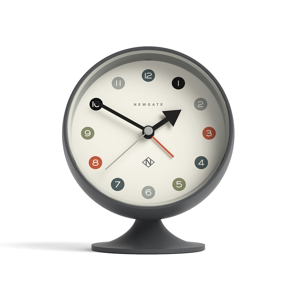 Newgate Spheric Alarm Clock - Blizzard Grey(NGALM/SPH35BGY) - 1