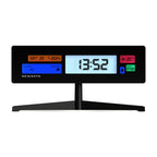 Newgate Supergenius LCD Alarm Clock - Matte Black(NGLCD/SUPER1) - 1