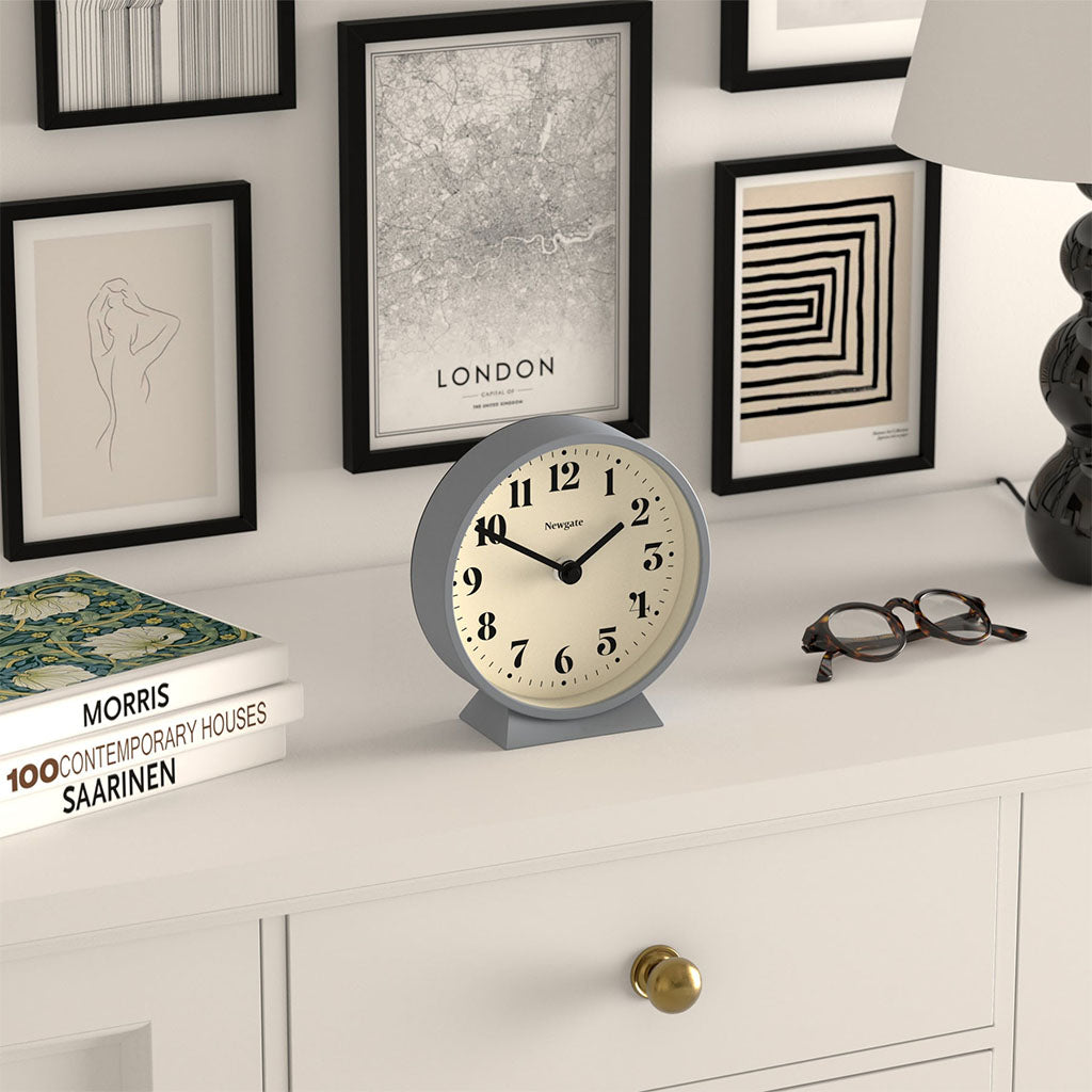 Newgate Theatre Mantel Clock - French Navy(NGMMAN240FN) - 5