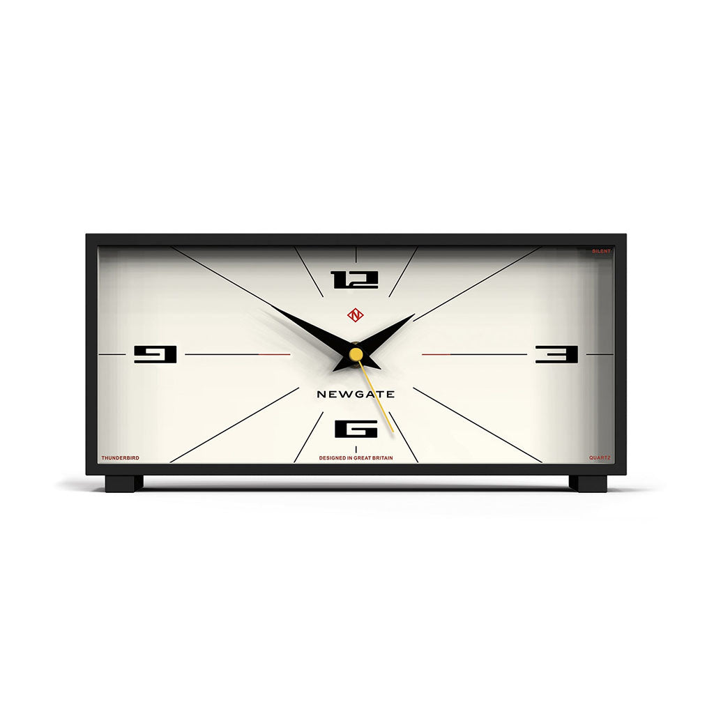 Newgate Thunderbird Mantel Clock - Neutral Rocket Dial(NGMAN/THUN201CK) - 1