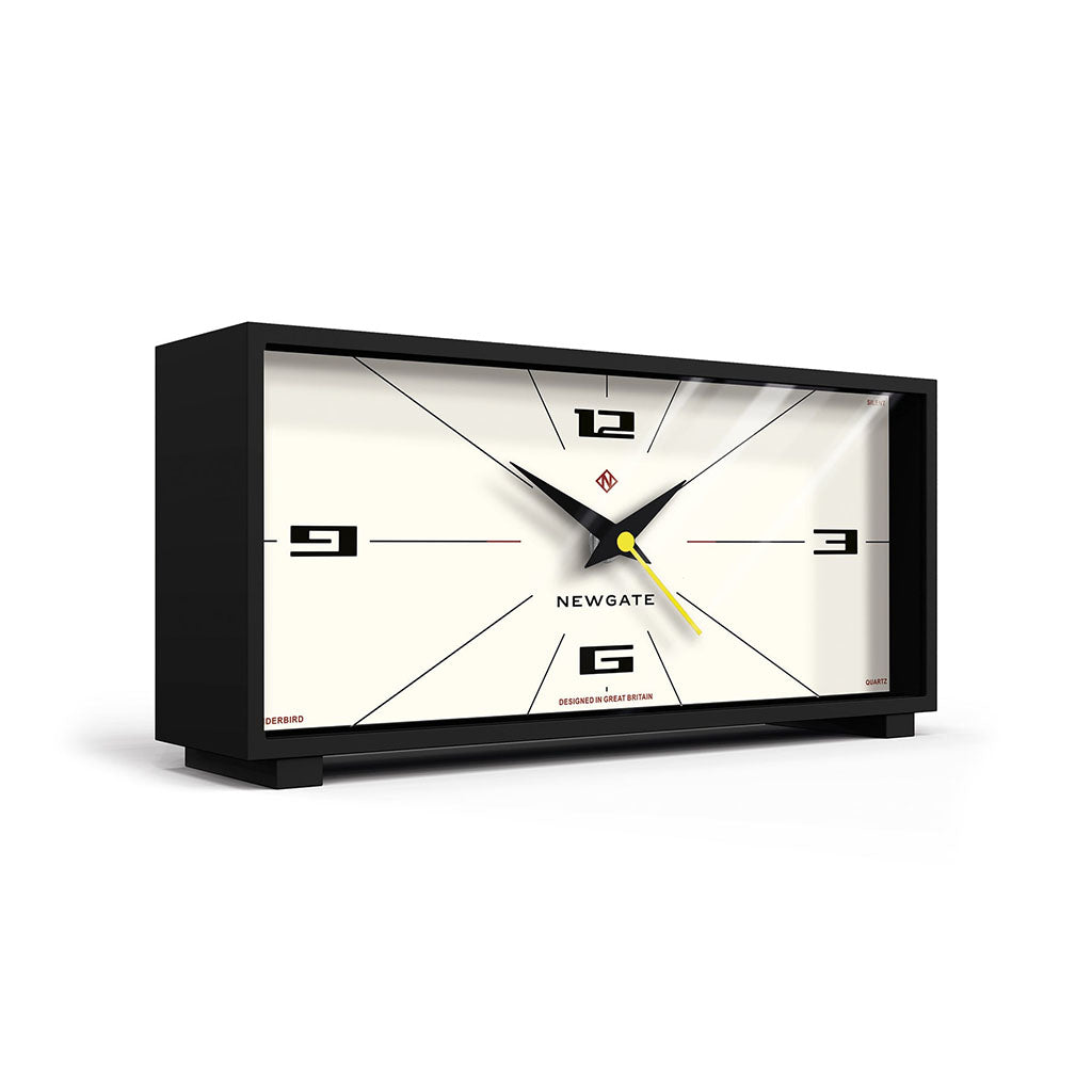 Newgate Thunderbird Mantel Clock - Neutral Rocket Dial(NGMAN/THUN201CK) - 2