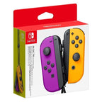 Nintendo Switch Joy Con - Neon Purple and Neon Orange Pair(243509) - 1