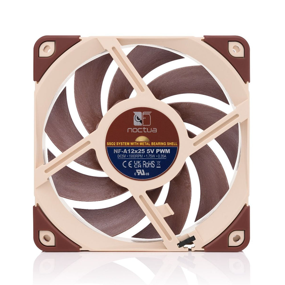 Noctua NF-A12x25 5V 120mm PWM Premium Quiet Fan(NF-A12x25-5V-PWM) - 3
