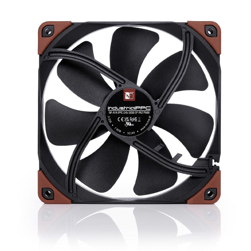 Noctua NF-A14 140mm Industrial PPC IP67 3000RPM 4-Pin PWM Fan(NF-A14-24-3-SP-IP67-PWM) - 4