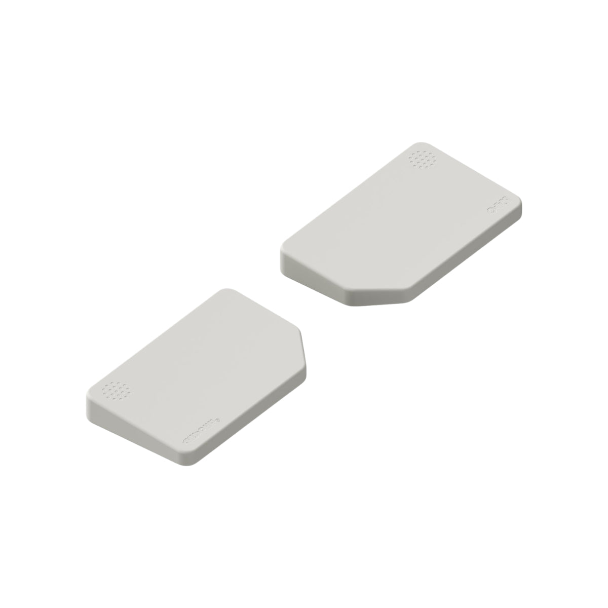 NuPhy Node Series High-Profile Silicone Wrist Rest - Lunar White(NPRESTNDHIGHWH) - 1
