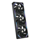 NZXT F360X 360mm Performance RGB Single-Frame with Three Fans - Black(RF-U36PN-B1) - 1