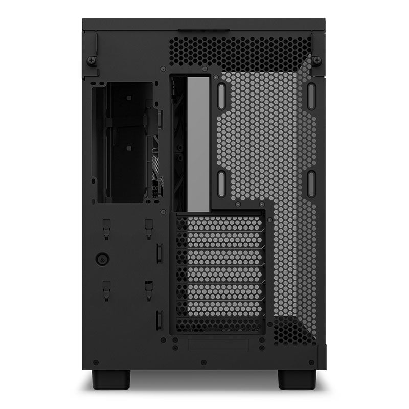 NZXT H6 Flow Compact Dual-chamber Mid Tower ATX Case - Black(CC-H61FB-01) - 3
