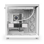 NZXT H9 Flow Tempered Glass Mid-Tower E-ATX Case - White(CM-H92FW-01) - 3