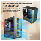 OKINOS Cypress 3 Micro ATX Case - Wood Edition(OKICC-CP3-MATXBW) - 14