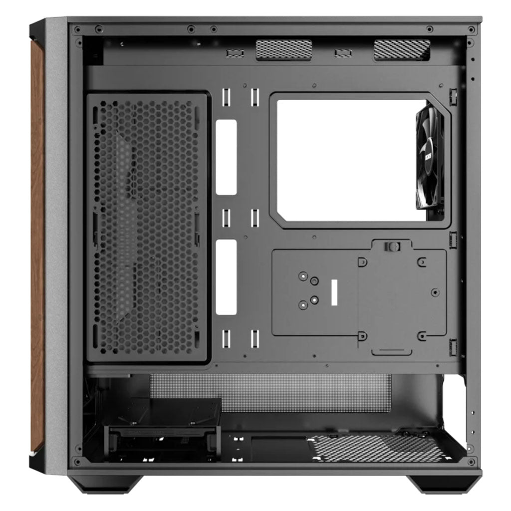 OKINOS Cypress P7 Genuine Walnut Wood Trim ATX Mid-Tower Case(OKICC-CP7-ATXBW) - 4