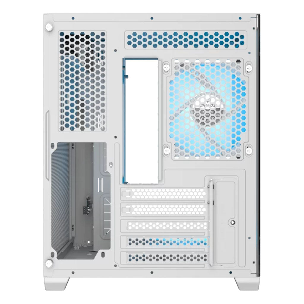 OKINOS Mirage 4 ARGB Micro ATX Case - White(OKICC-MG4-MATXW) - 5