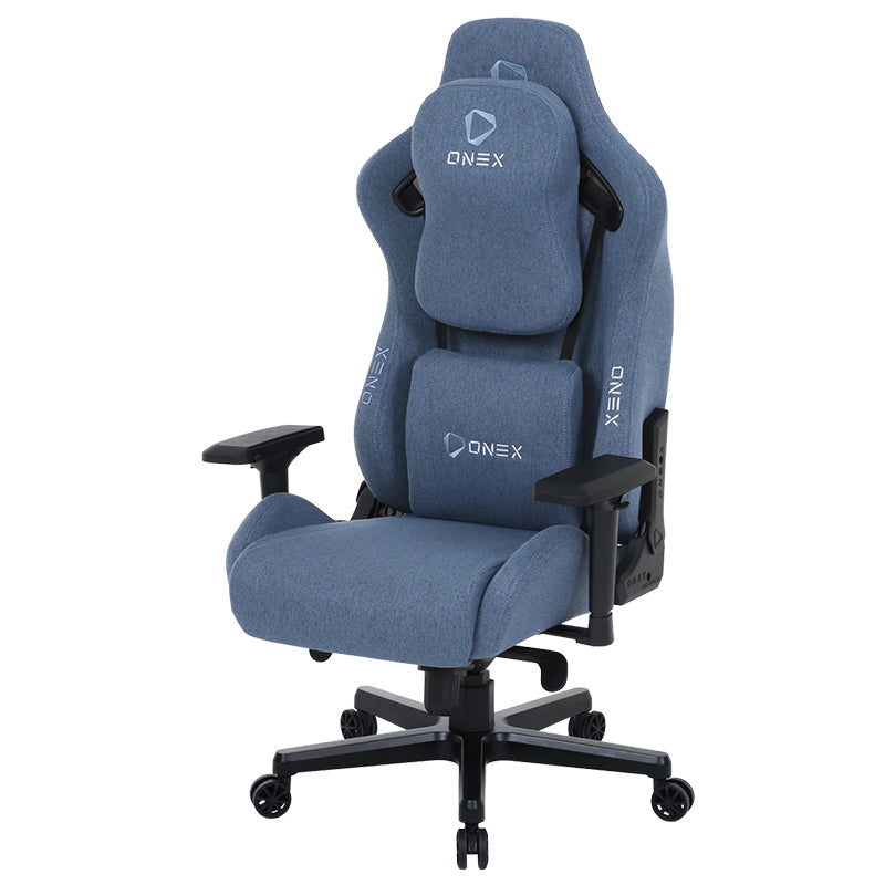 ONEX EV12 Evolution Premium Fabric Edition Gaming Chair - Cowboy(ONEX-EV12-FCB) - 3