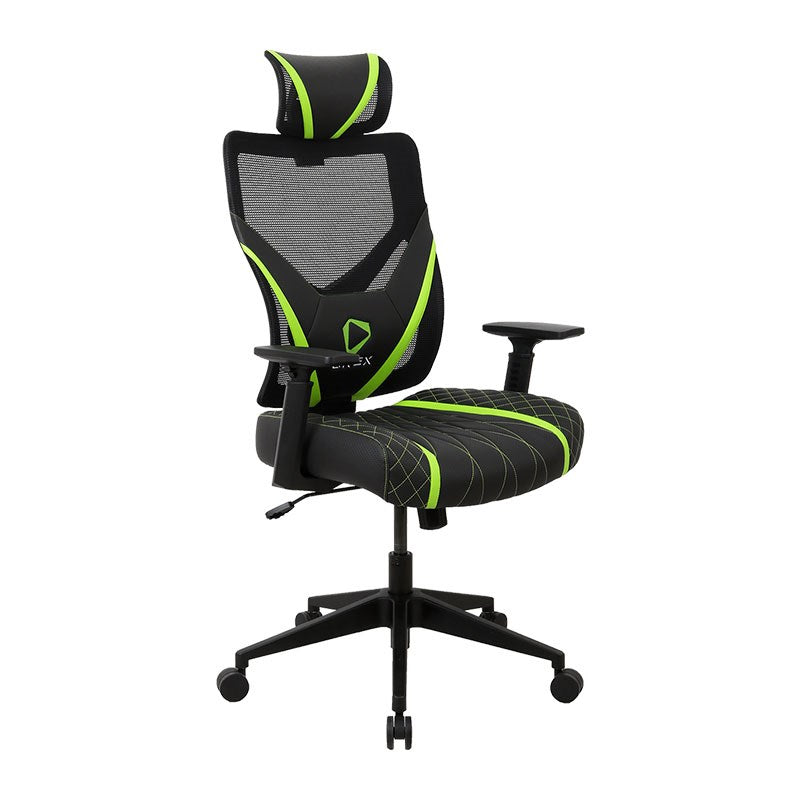 ONEX GE300 Office/Gaming Chair - Black/Green(ONEX-GE300-BG) - 3