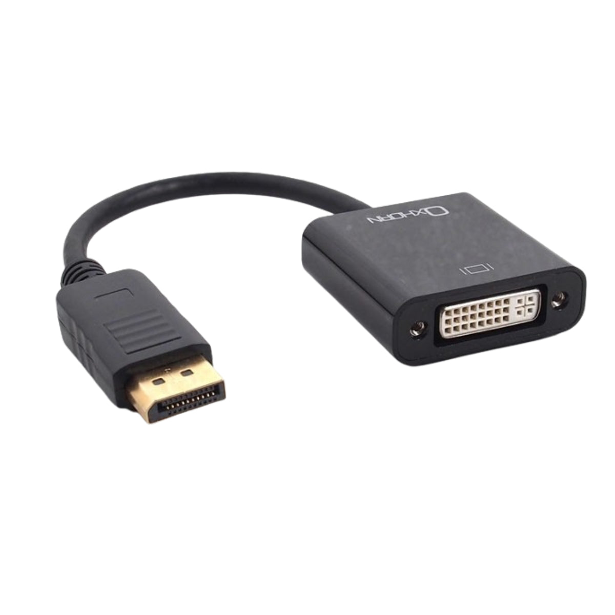 Oxhorn 0.15m DisplayPort Male to DVI Female Adapter(ACBOXHADDPDVI) - 1