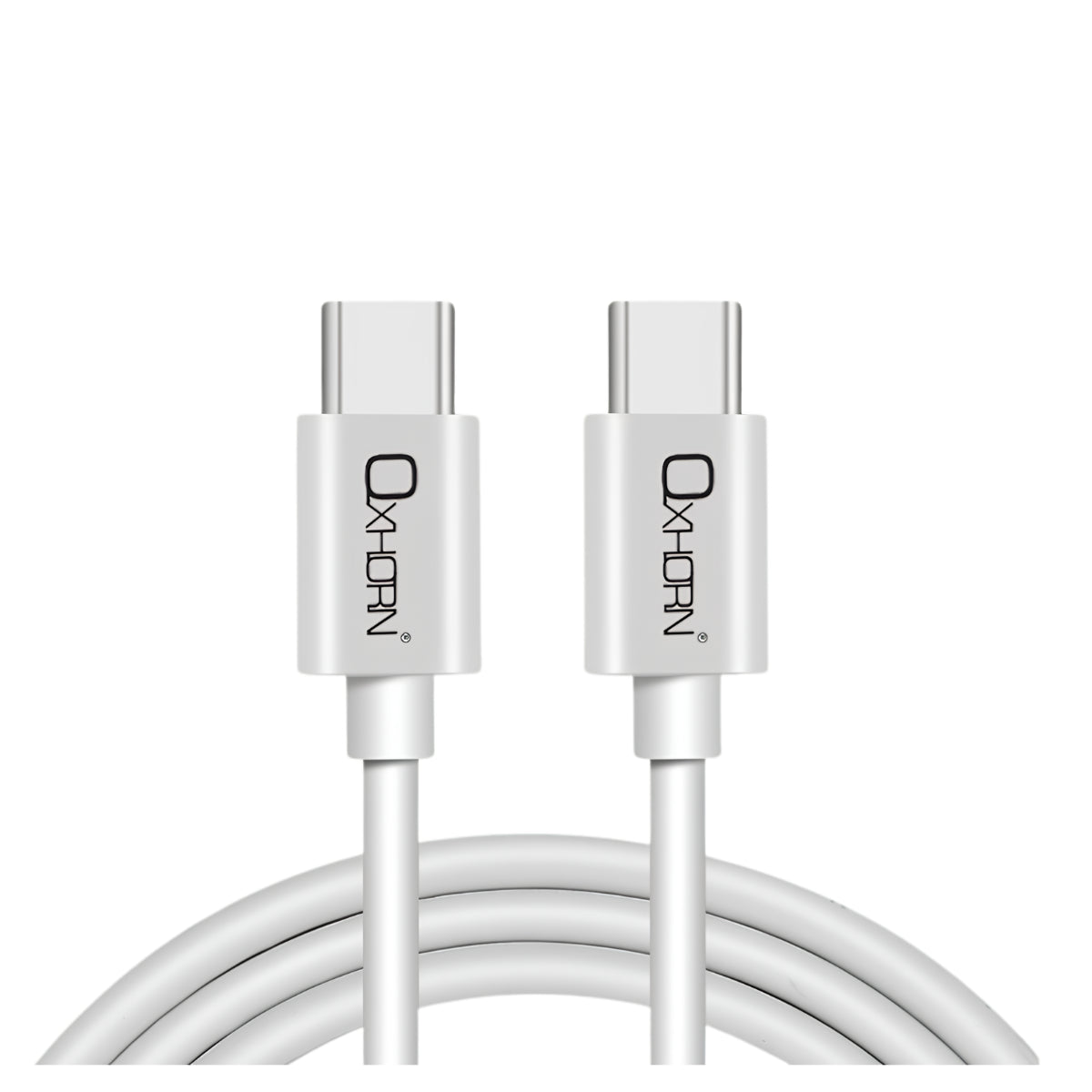 Oxhorn 0.3m 100W USB-C to USB-C Charging Male to Male Cable(ACBOXHCBC10003) - 1
