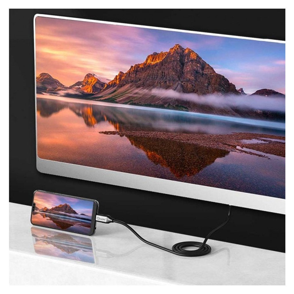 Oxhorn 1m USB Type-C to Display Port 1.4 Cable(ACBOXHCBCD801) - 2