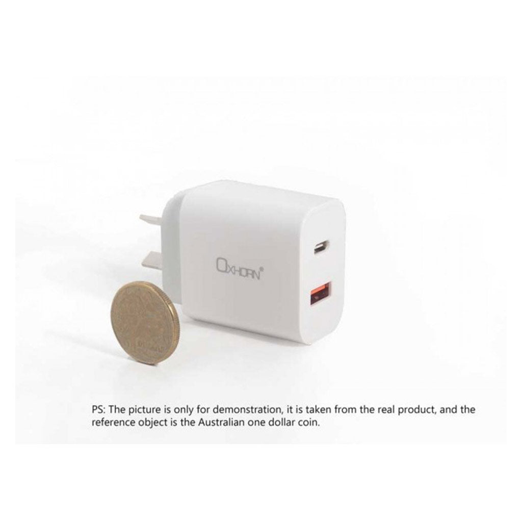 Oxhorn 20W Dual USB Fast Wall Charger(ACBOXHNBPD20) - 3