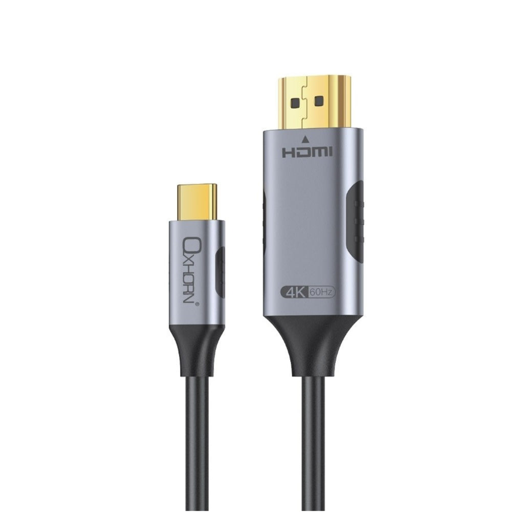 Oxhorn 2m 4K USB Type-C to HDMI 2.0 Male to Male Cable(ACBOXHCBCH402) - 1